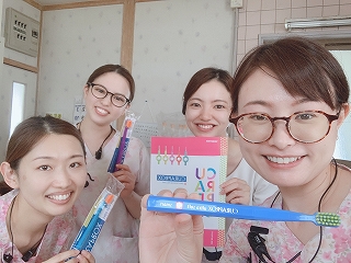 新しい歯ブラシ★